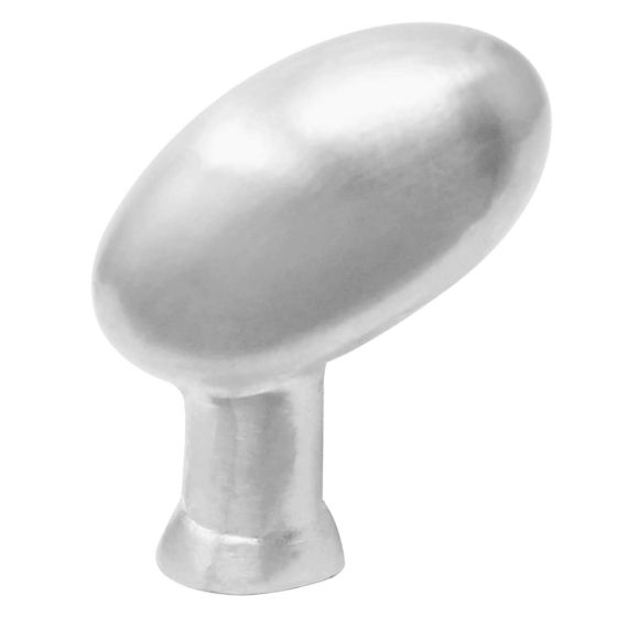 Botón Óvolo níquel satín HE-734 Arte Fino