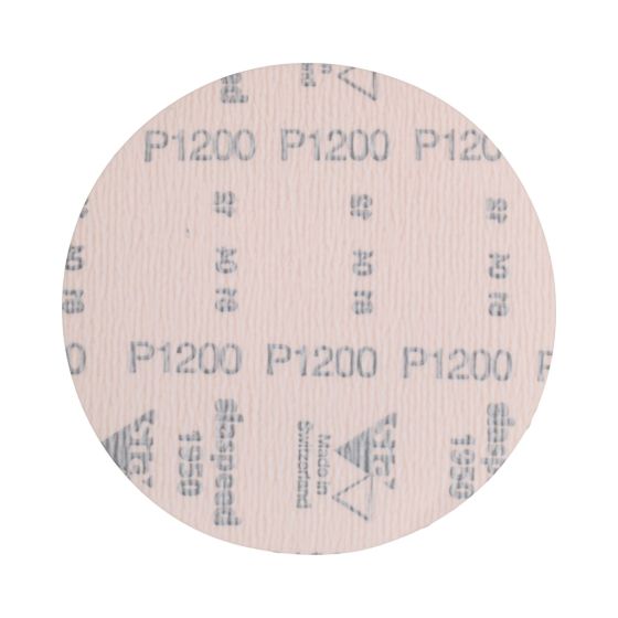 Disco lija automotriz 5" sin agujeros G1200 Siaspeed 1950 SIA