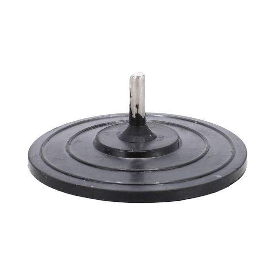 Respaldo de hule 4 1/2" para taladro