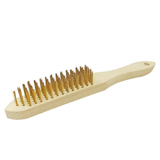 Cepillo de alambre con mango de madera 29 cm 742734 Cinasa