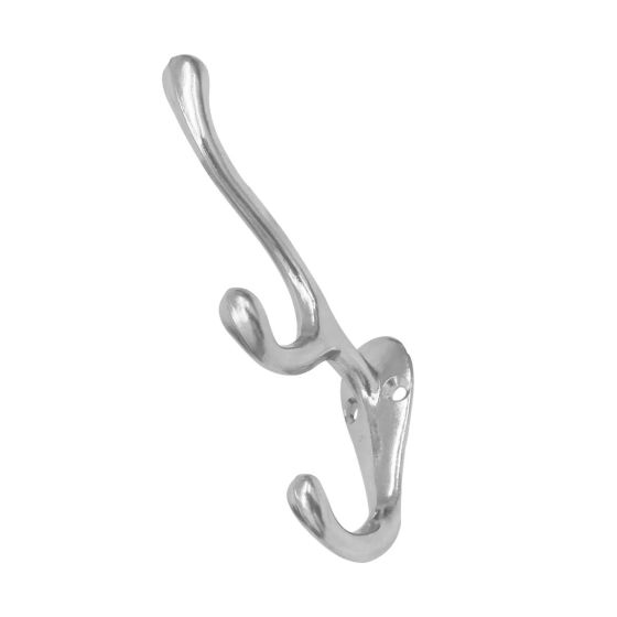 Perchero triple cromo Lusar