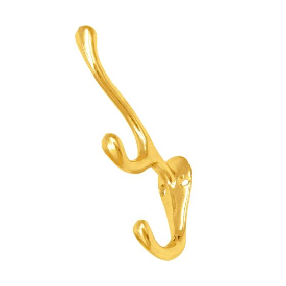 Perchero triple latonado Lusar