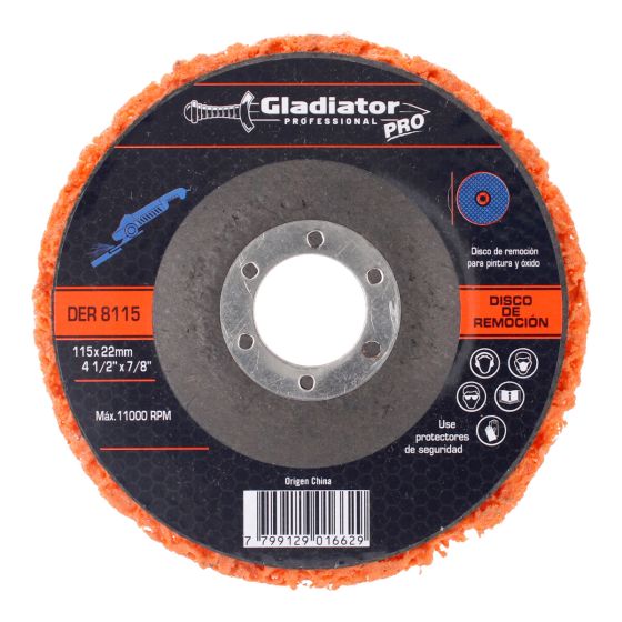 Disco para limpieza de 4 1/2" DER8115 Gladiador