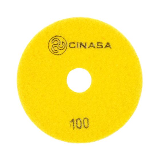 Pad de diamante con velcro 4" 747337 Cinasa