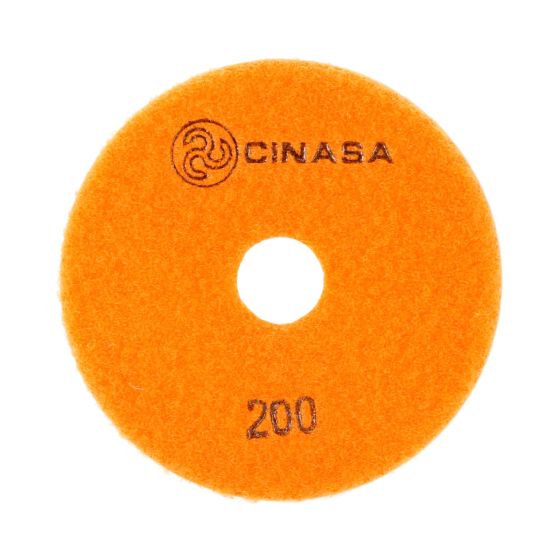 Pad de diamante con velcro 4" 747345 Cinasa