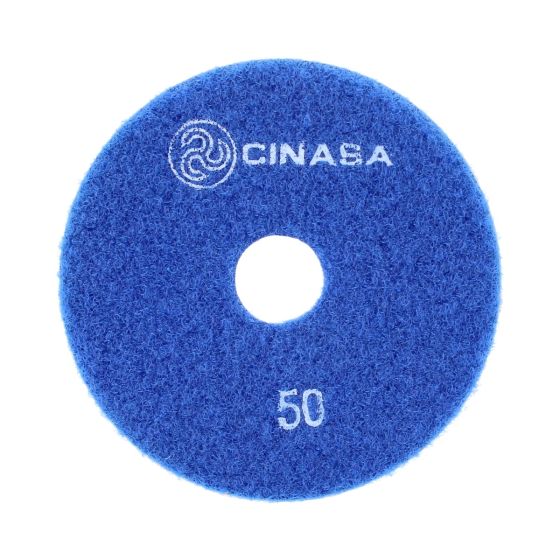 Pad de diamante con velcro 4" 747329 Cinasa