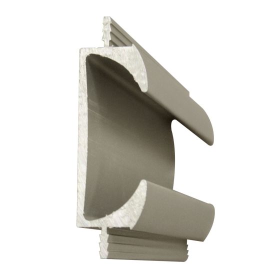 Perfil jaladera "C" 16 mm X 3 m Ducasse