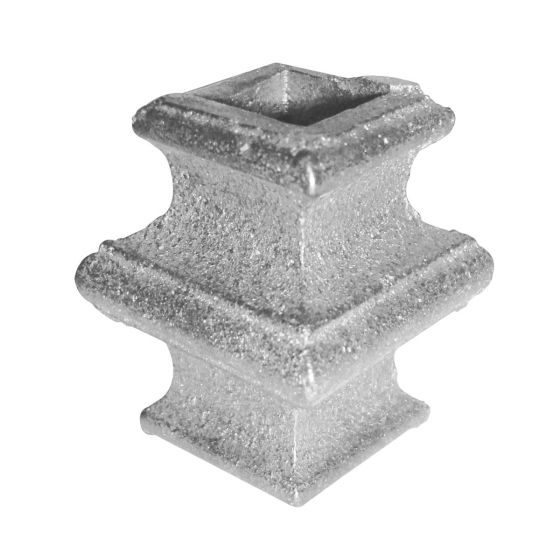 Capitel de fierro con entrada cuadrada #251 Veker