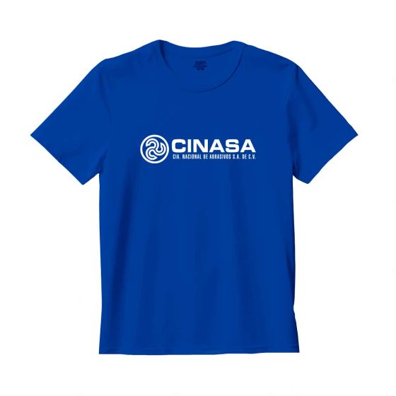 Playera promocional Cinasa
