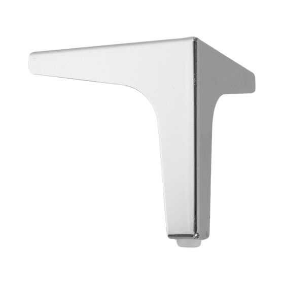 Pata para para sofá Slim 130 mm cromo triangular Bolder