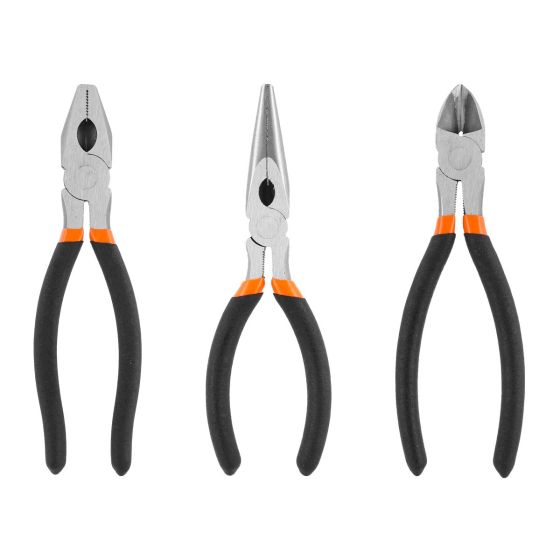 Juego de 3 pinzas 6" SW-11206 Fumetax