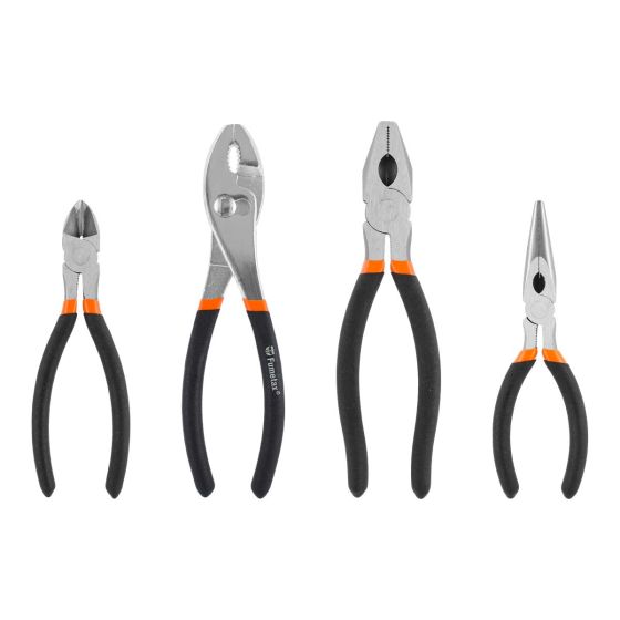 Juego de 4 pinzas de 6" y 8" SW-11207 Fumetax