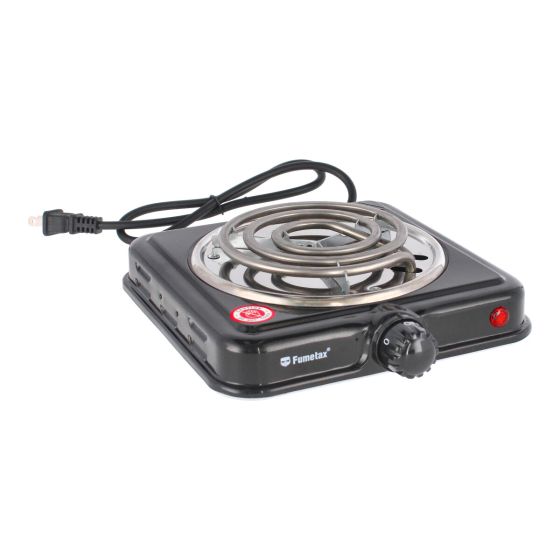 Parrilla eléctrica de 1 quemador negra SW-23031-N Fumetax