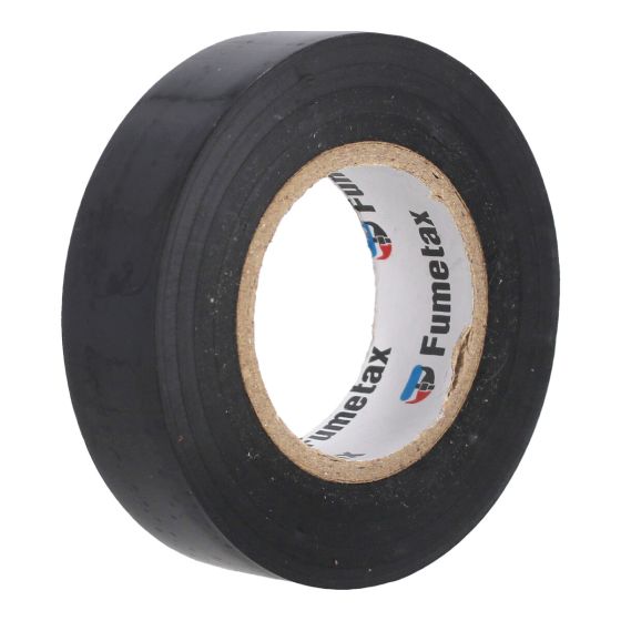 Cinta de aislar negra 19 mm x 18 metros SW-52050102 Fumetax
