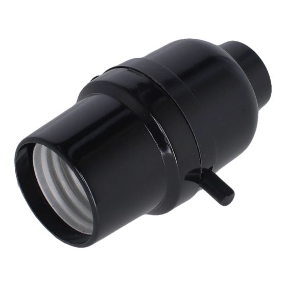 Portalámpara interruptor de paso de baquelita sencillo FU0080 Fulgore