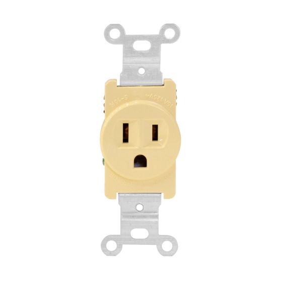 Receptáculo sencillo aterrizado FU0094 Fulgore