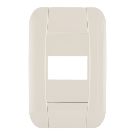 Placa plástica 1 ventana FU0890 Fulgore