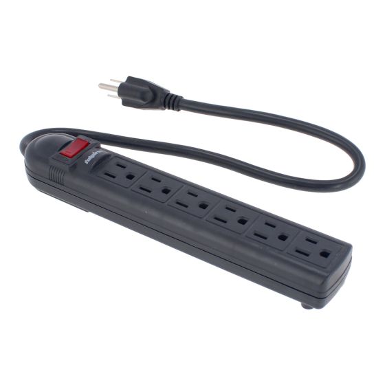 Barra multicontacto con 6 entradas aterrizadas FU1405 Fulgore