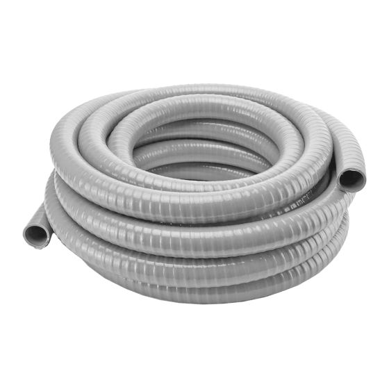 Tubo conduit flexible recubierto de PVC de 2" x 30 metros FU1424 Fulgore