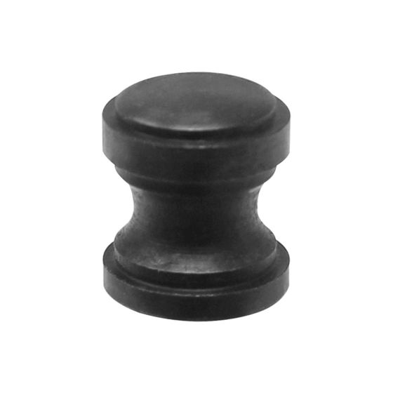 Jaladera botón negro 3/8" GGJ831 GYGPSA