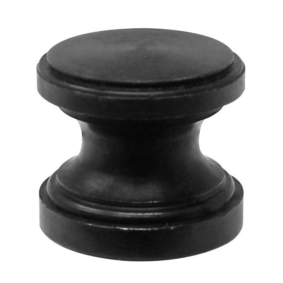 Jaladera botón negro 3/4" GGJ834 GYGPSA