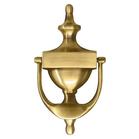 Llamador de puerta latón antiguo Euro 4803 Ashico