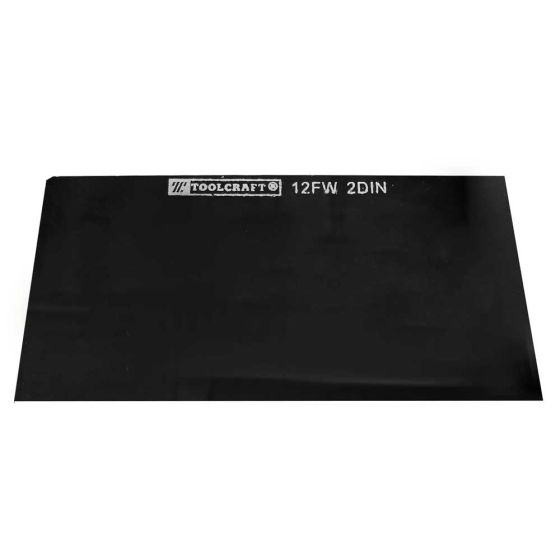 Cristal oscuro de 12 sombras para careta TC1056 Toolcraft