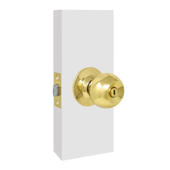 Cerradura para baño latón brillante 3009-0357-33 Soprano