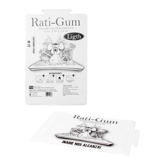 Trampa de pegamento no toxico chica M-72 Rati-Gum