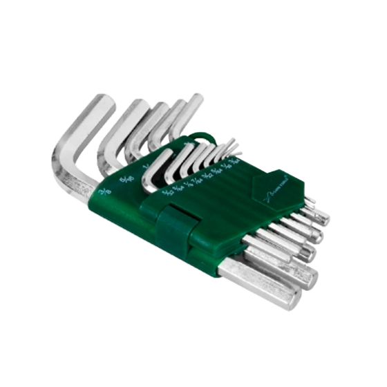 Juego de 13 llaves Allen estándar 2592 Lion Tools