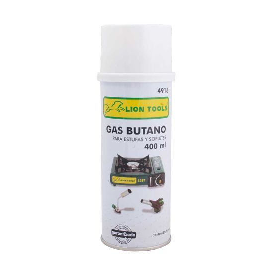 Gas butano para estufa 4918 Lion Tools