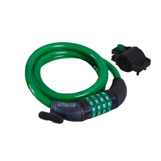 Candado combinación cable 1.2 m 7447 Lion Tools