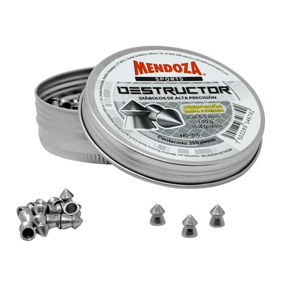 Diábolos deportivos con cabeza puntiaguda calibre 5.5 mm DESTRUCTOR MD-015 Mendoza