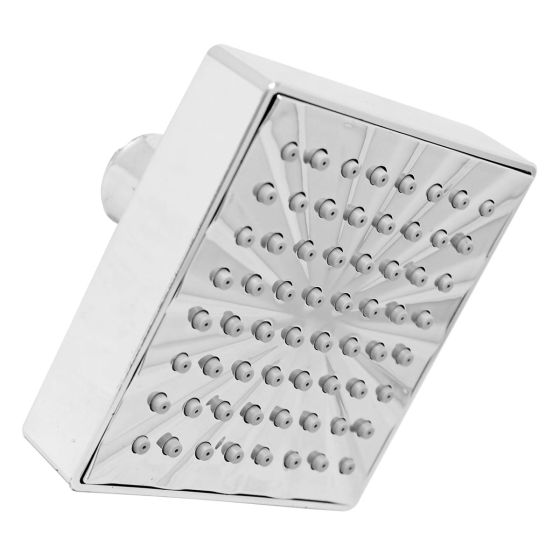 Regadera cuadrada 10 cm cromo 10-CR IML