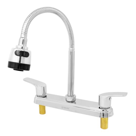 Mezcladora 8" para fregadero SP-80013 Solvex