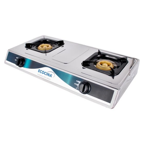 Estufa a gas de mesa con 2 quemadores QH-A2 Ecocina