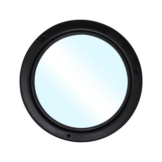 Mirilla de aluminio negro para cocina chica