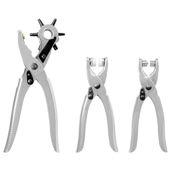 Juego de 3 pinzas sacabocados MRK-057 RORK