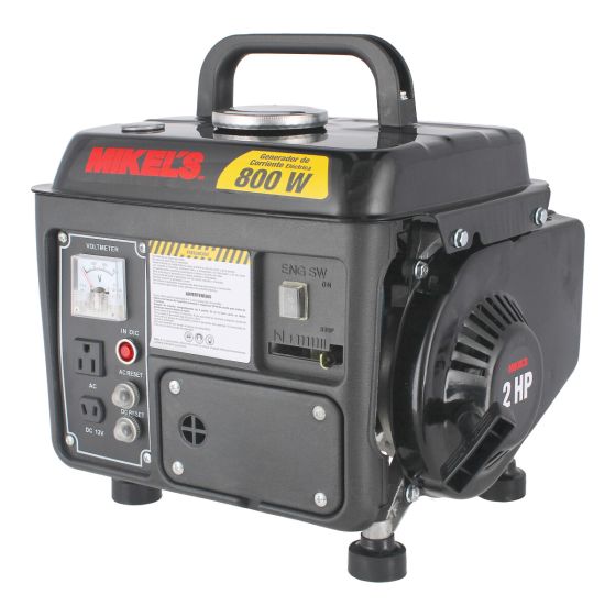 Generador de corriente eléctrica 800 W / 2 HP GCE-800 Mikels