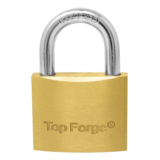 Candado de latón gancho corto 50 mm PF0134 Top Forge