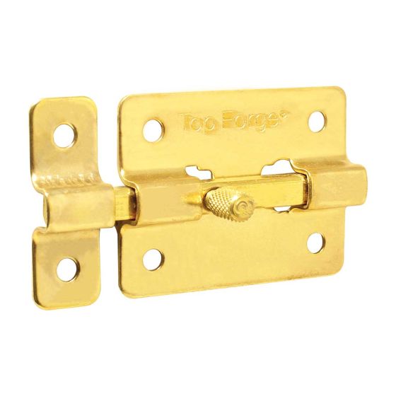 Pasador robusto 2-1/2" latón pulido PF0211 Top Forge