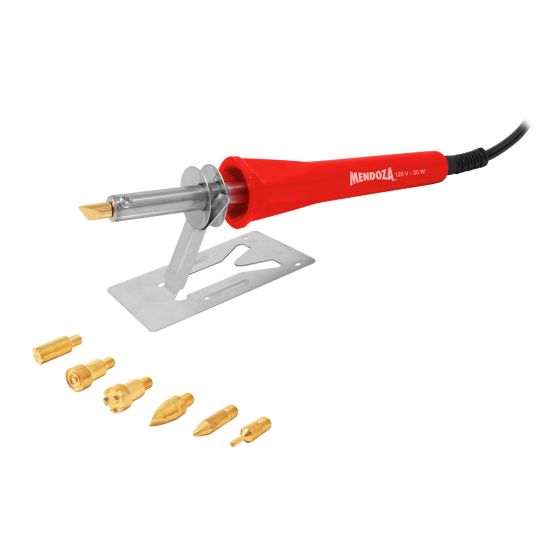 Pirógrafo con  7 puntas de grabado MH-002 Mendoza