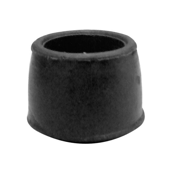 Regatón de hule barril redondo de 1-1/2"