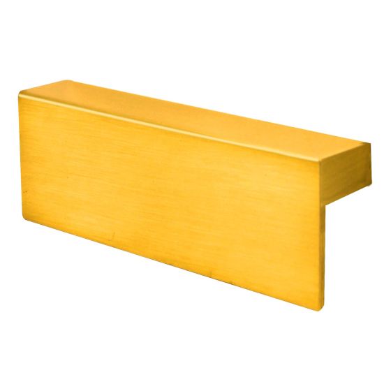 Jaladera tipo "L" latón satinado 96 mm 791-0218 Herrasa