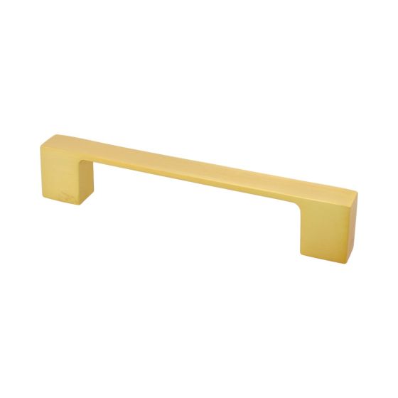 Jaladera de Aluminio 128 mm latón satinado 791-1583 Herrasa