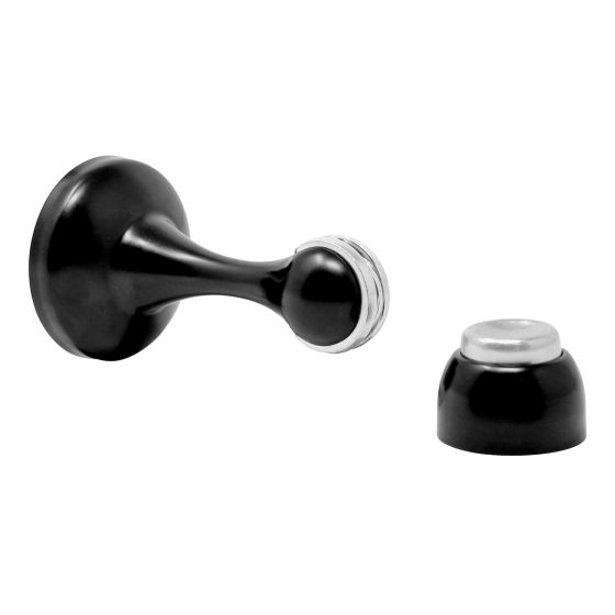 Tope magnético para puerta negro mate 792-1711 Herrasa