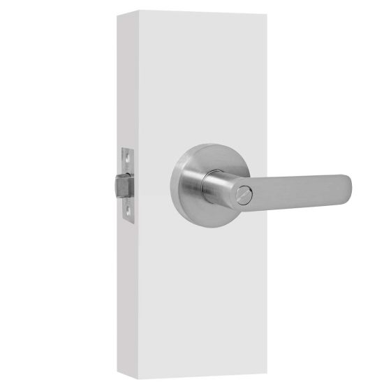 Cerradura para baño níquel satinado Bari Inoxx Italy