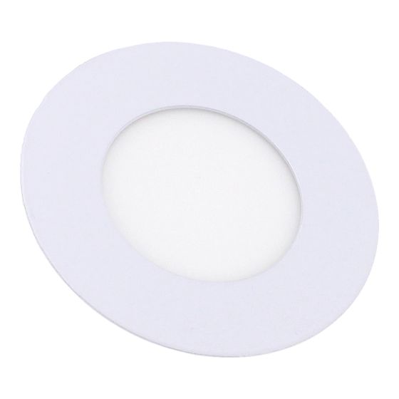 Luminario de LEDS empotrable 3 W luz cálida 1130 Sanelec