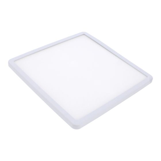 Luminario de LEDS empotrable cuadrado 20 W luz fría 1228 Sanelec