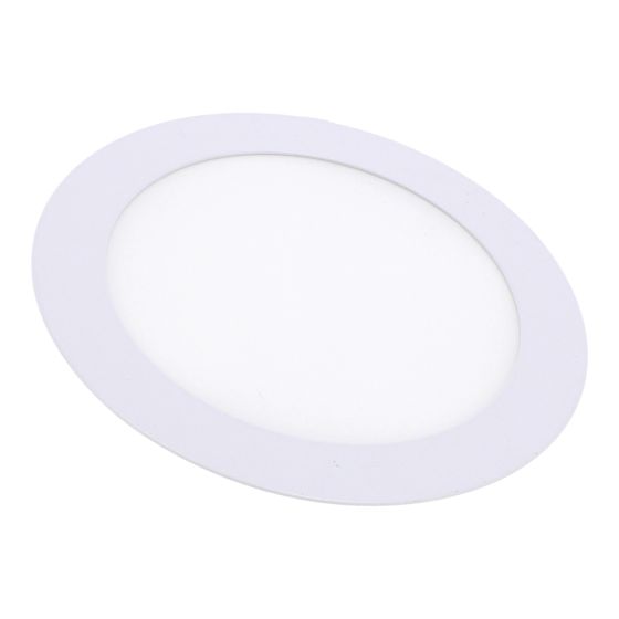 Luminario de LEDS empotrable 20 W luz fría 1225 Sanelec